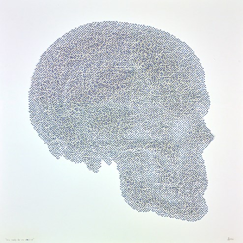 I'm Ready for my Close-up by Stephen Graham - Original Mixed Media on Board
